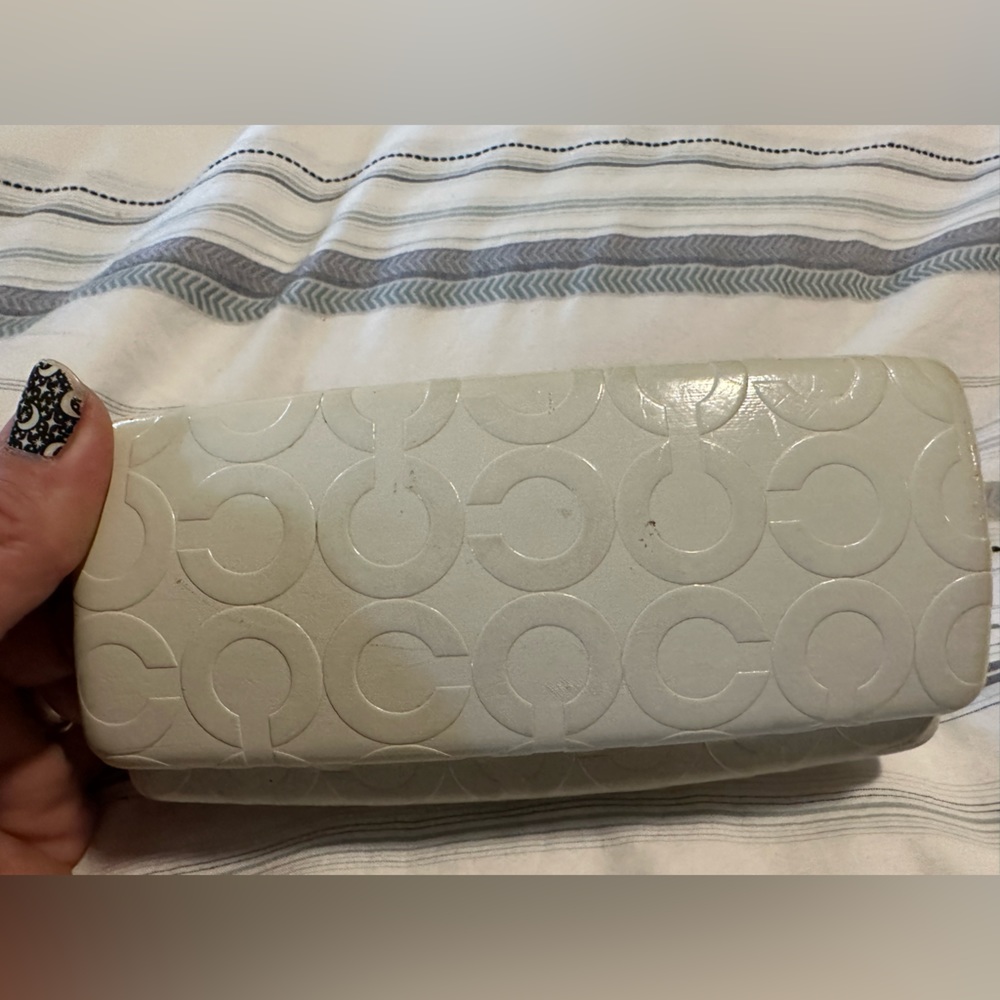 Vintage coach glasses case